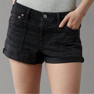 American Eagle black shortie size 10